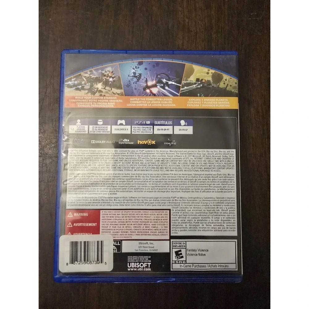 PS4‎ Playstation 4 Game STARLINK Battle For Atlas - Game Only TESTED